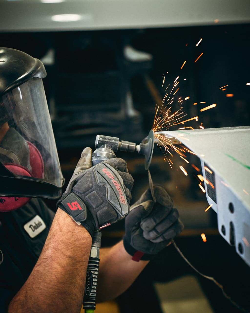 PDR technician at work